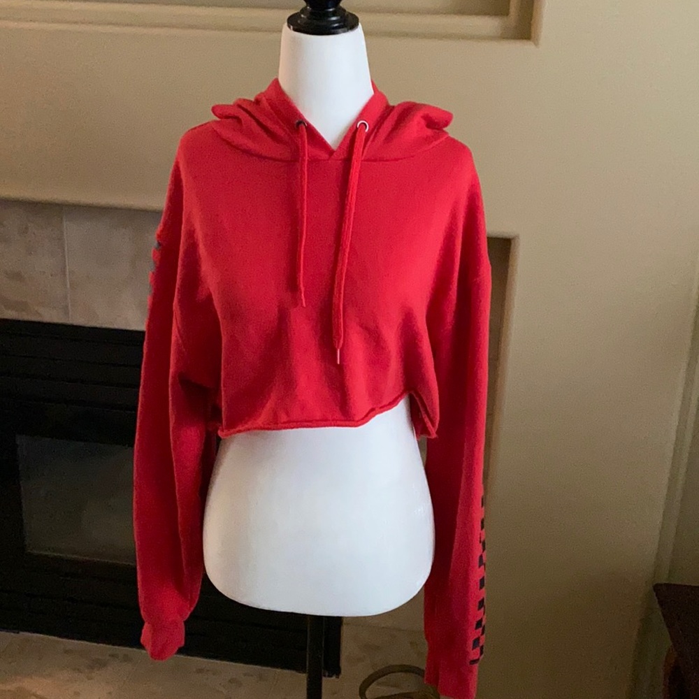Forever 21 Crop Hoodie
